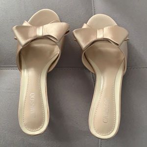 Satin kitten heals- nude